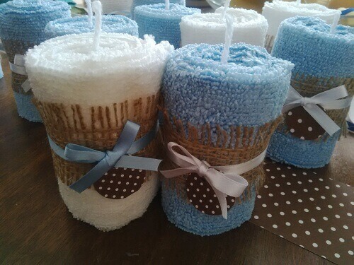 Detalles originales hechos con toallas para tus invitados